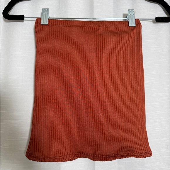 Monday Swimwear Cayman Skirt Copper Wide Rib | NWT Size S - Picture 5 of 11